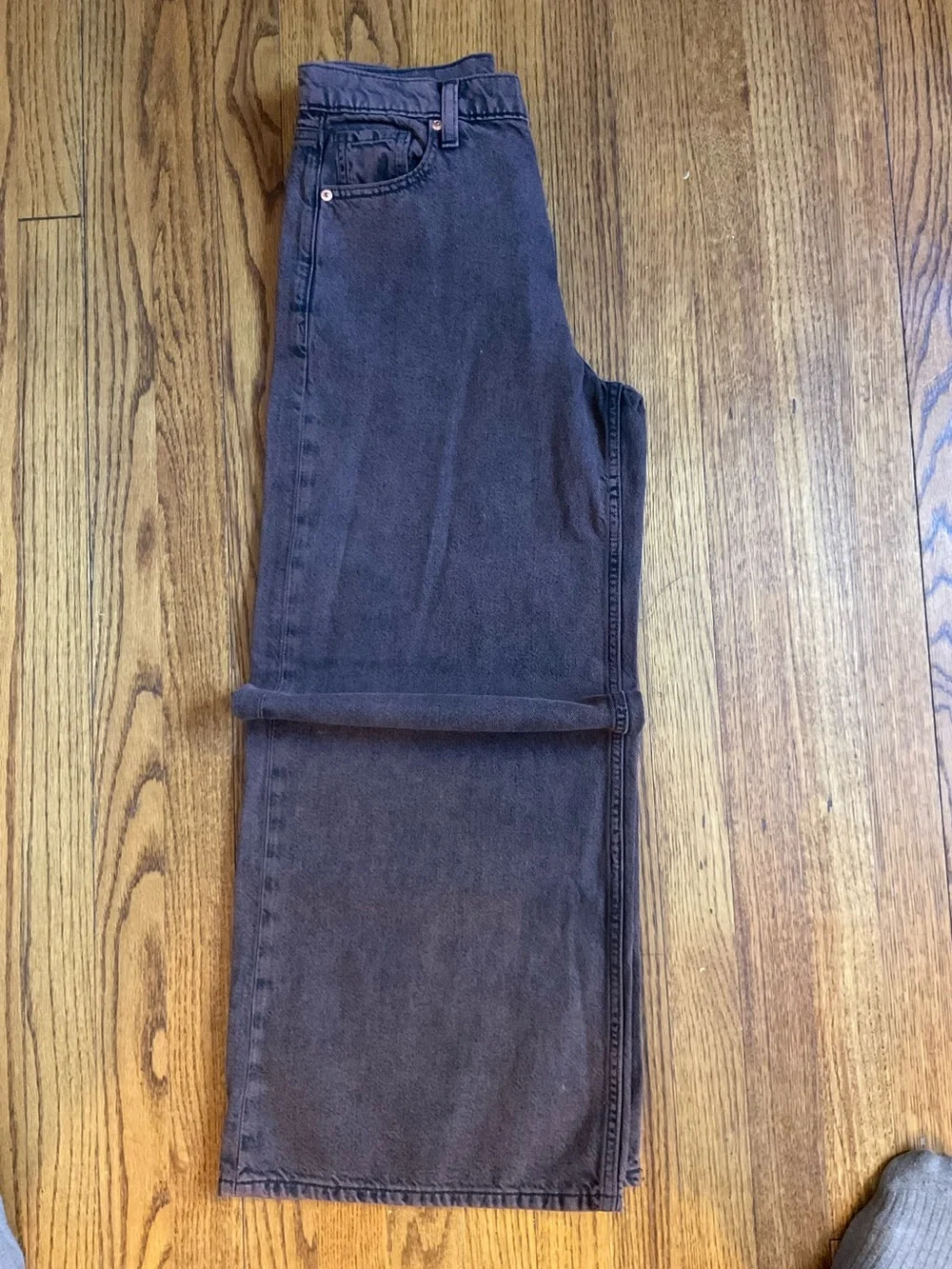 GAP Women's Flare Jeans in Chocolate Brown